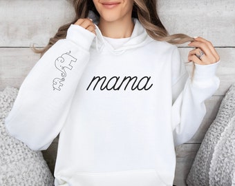 Mama Oversized Sweatshirt, Mama Shirt, New Mom Gift, Mothers Day Shirt Gift For Mom, Birthday Gift for Mom, Mom Hoodie, Pregnancy Gift