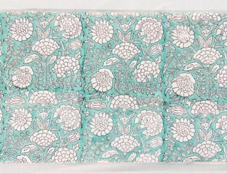 Funda de almohada estampada a mano, funda de almohada decorativa, funda de almohada para sofá, funda de almohada de algodón, fundas de almohada de algodón boho, almohadas florales Color-6