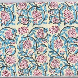 Funda de almohada estampada a mano, funda de almohada decorativa, funda de almohada para sofá, funda de almohada de algodón, fundas de almohada de algodón boho, almohadas florales Color-3