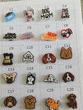 Dog & Cat Croc Charms: Jibbitz Style Shoe Decoration product logo