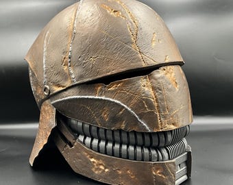 Qimir - The Stranger Mask Helmet – Dark Acolyte Inspired Cosplay Prop | Sith-Style Helmet | Fan-Made Collector Piece