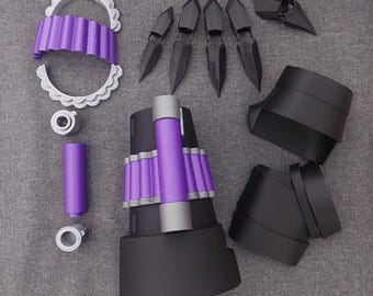 プラウラーガントレット – 3Dプリントスパイダーマンコスプレアーマー | PLA | DIYまたは組み立て済み