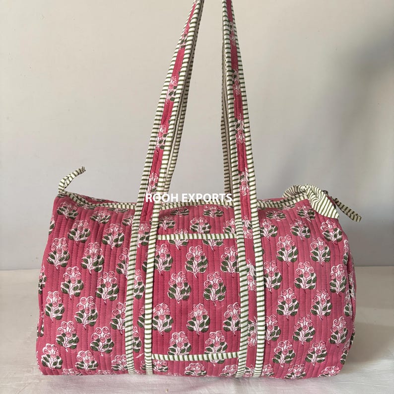 cotton travel bag, bag for women, large weekend bags, boho duffle bags, birthday gifts, Weekend Travel Bag, Bridesmaid Gift, carry  on bag, Travel Duffle Bag, handmade gifts, floral bag, carry on bag, cotton duffle bag