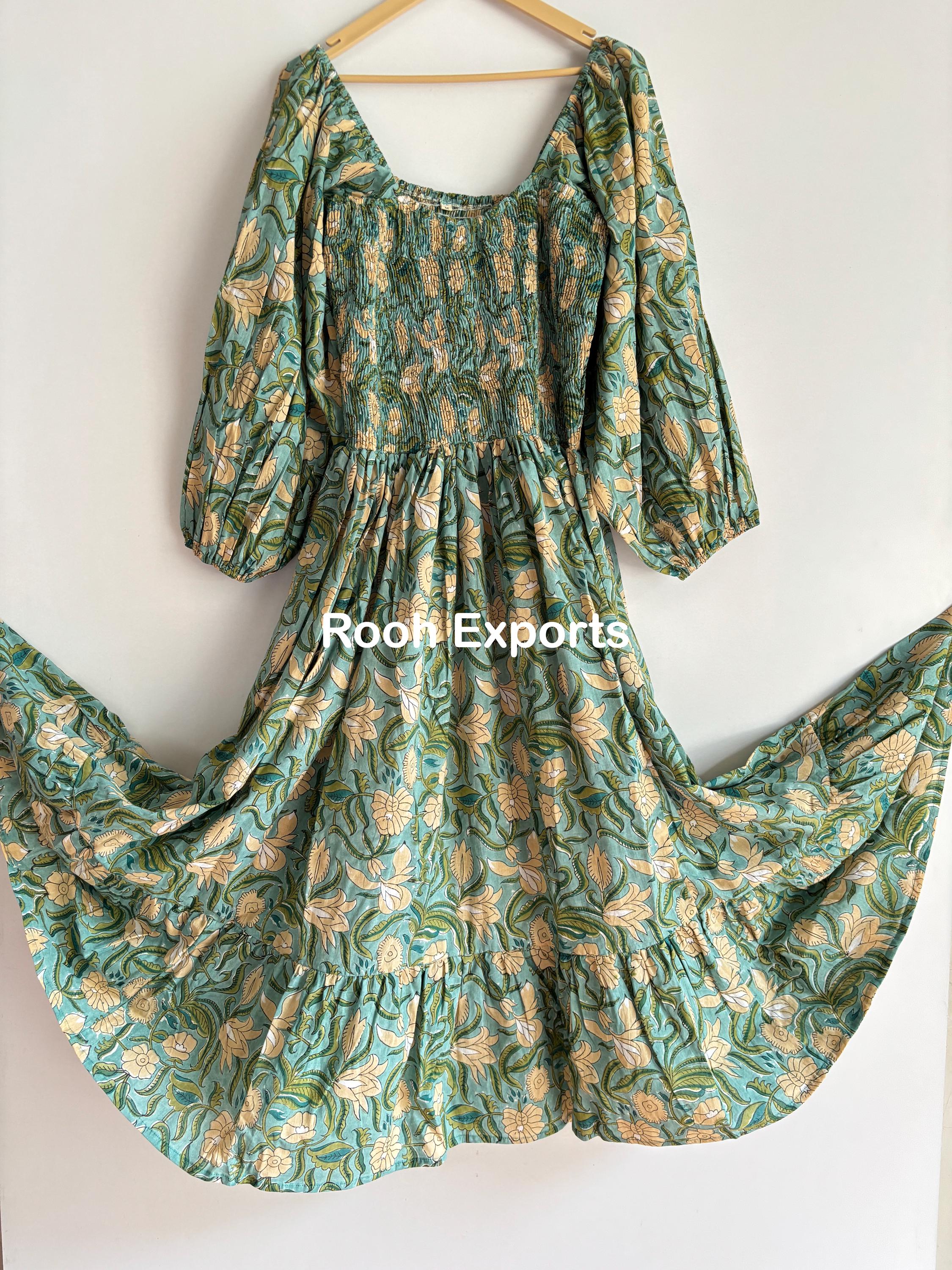 Smock Maxi Dress - Etsy Canada Smock Maxi Dress - Etsy Canada