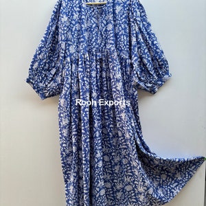 Kyra Mini Dress- Blue Floral