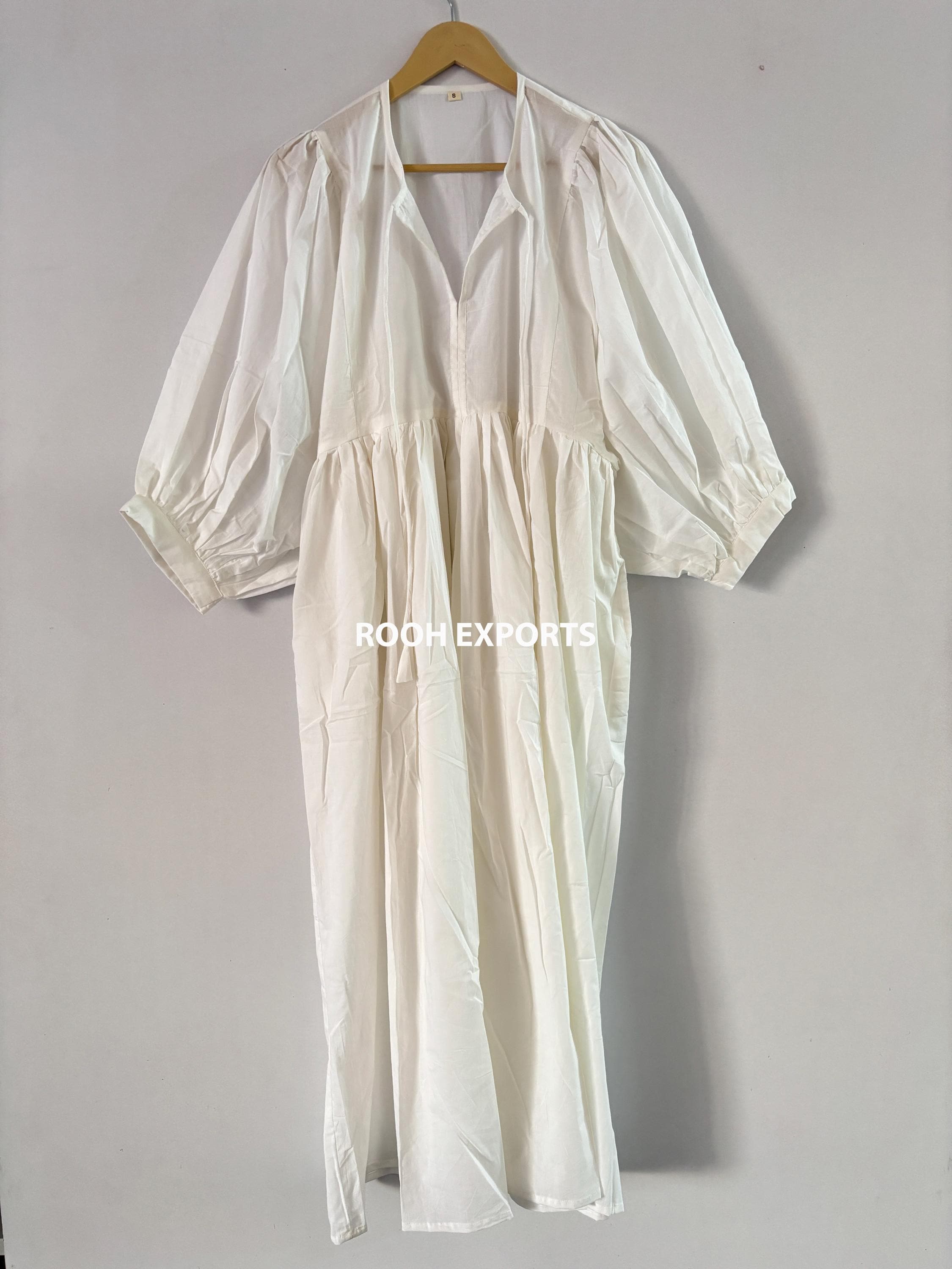 White Boho Dress Maternity - Etsy