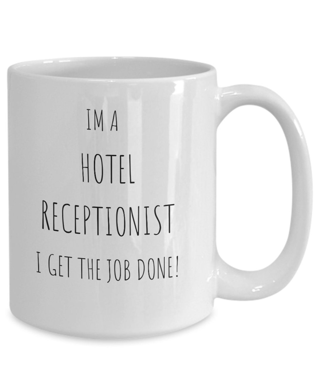 Hotel Receptionist Gift Idea for Him or Her, Funny Gift for Hotel