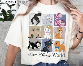 Disney Cats, Cat Lovers Shirt, Disneyland Cat, Cute Disney, Cataholic, Aristocats, Walt Disney World