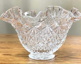 ヴィンテージフェントンガラスボウル - Etsy 日本