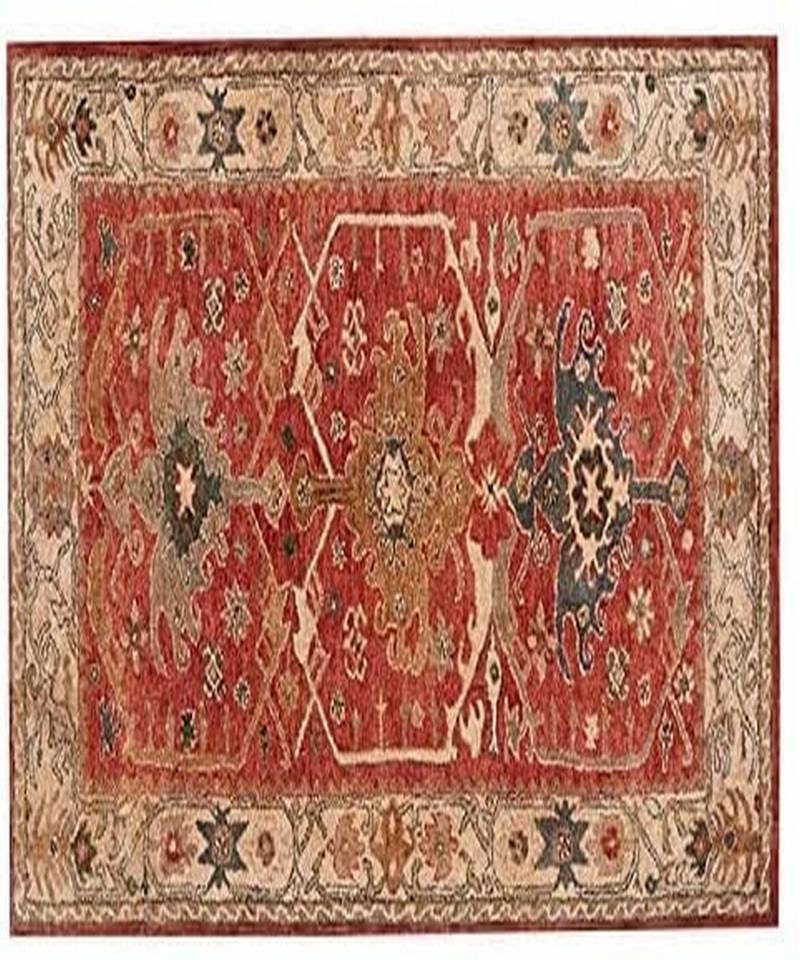 Pottery Barn Channing Persian Style Hand Tufted Wool Rug Carpet for