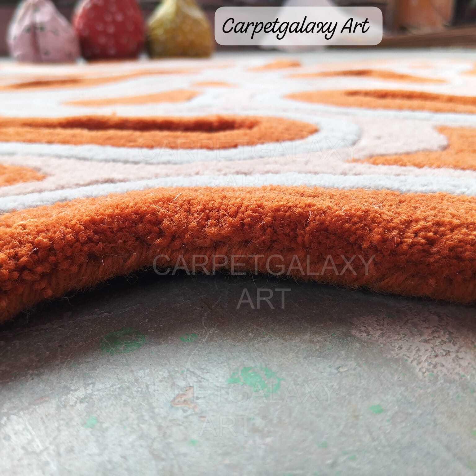 Irregular Amoeba Shaped Rug the Valley Rug Hand-tufted 100% Fine Wool ...