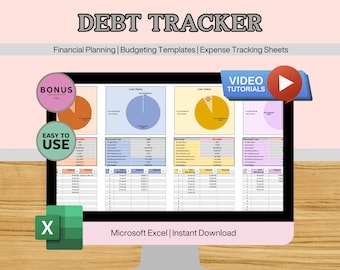 Excel-mall för skuldhantering: Effektivisera din ekonomi och bli skuldfri