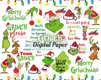 Grinch Tumbler Wrap PNG, Merry Christmas PNG, Christmas wrap, Tumbler Wrap