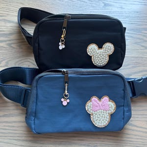 Pearl Mickey/Minnie Crossbody