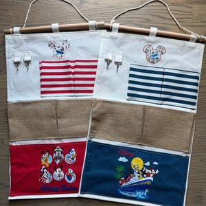 Disney Cruise 5 Pocket Fish Extender **Magnetic hanger included**