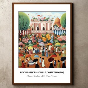 Henri Rousseau Print, Rousseau Poster, Tropical Decor, Botanical Print, Jungle Print, Circus Poster Print, Jungle Poster, Vintage Wall Art