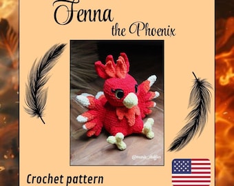 Fenna the Phoenix crochet pattern