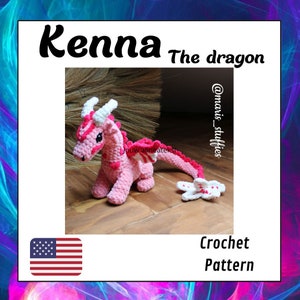 Kenna the Dragon crochet pattern