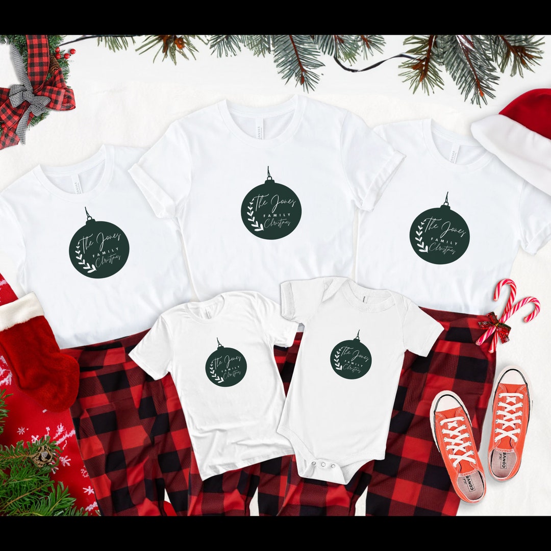 Personalized Family Christmas Shirt - Christmas Gift For Family - Christmas Crew