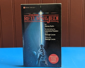 Return of the Jedi by James Kahn — Vintage Ballantine Paperback