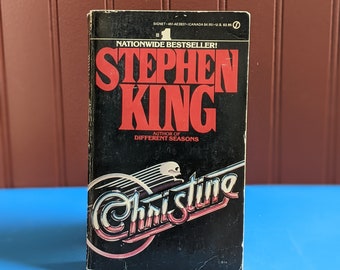 Christine by Stephen King — Vintage Signet Paperback