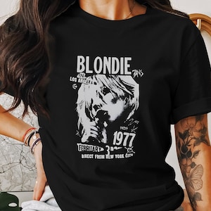 BLONDIE Tシャツ usa製 Vintage 00s Blondie T Shirt, Blondie Retro Tee, Blondie Unisex Short