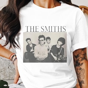 The Smiths Promo Tee | Vintage Style Graphic T-Shirt | 2000s Retro Band Merch