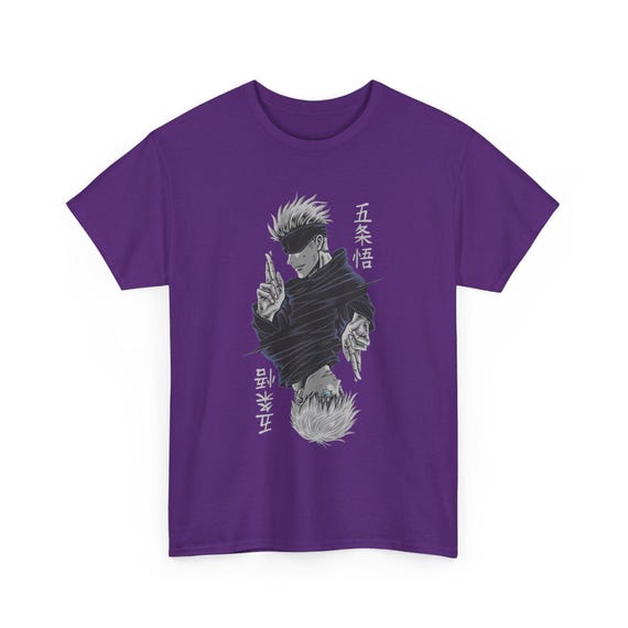 Enchant Your Wardrobe with Anime Sorcerer Graphic Tees