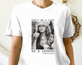 Stevie Nicks Vintage T-Shirt – Retro Rock Graphic Shirt – Lady Legend Quote