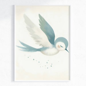 Nursery Art Print | Bird | Wall Art | Printable | Digital Download
