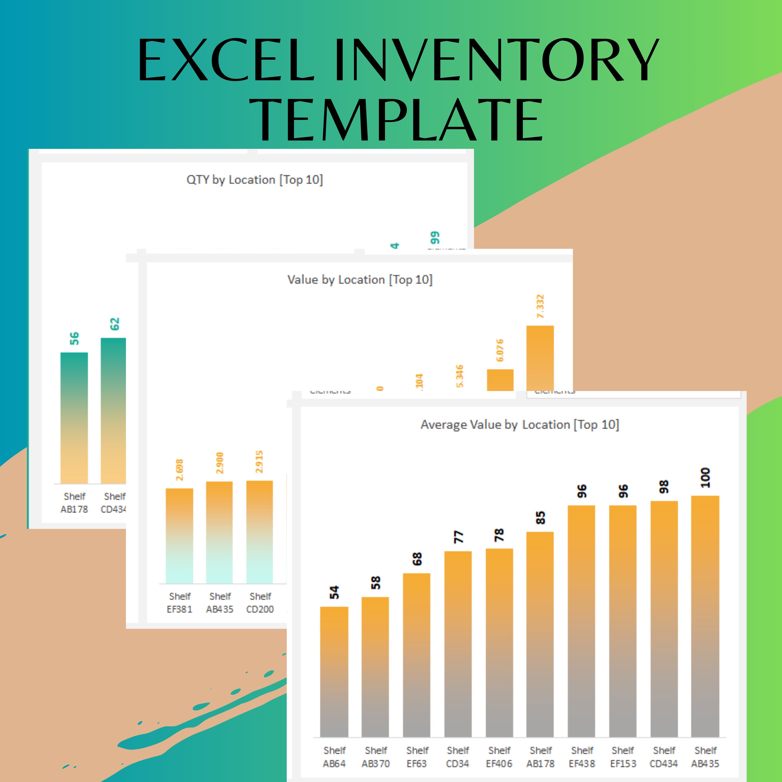 Excel Inventory Template - Simplify Your Stock Management, İnventory ...