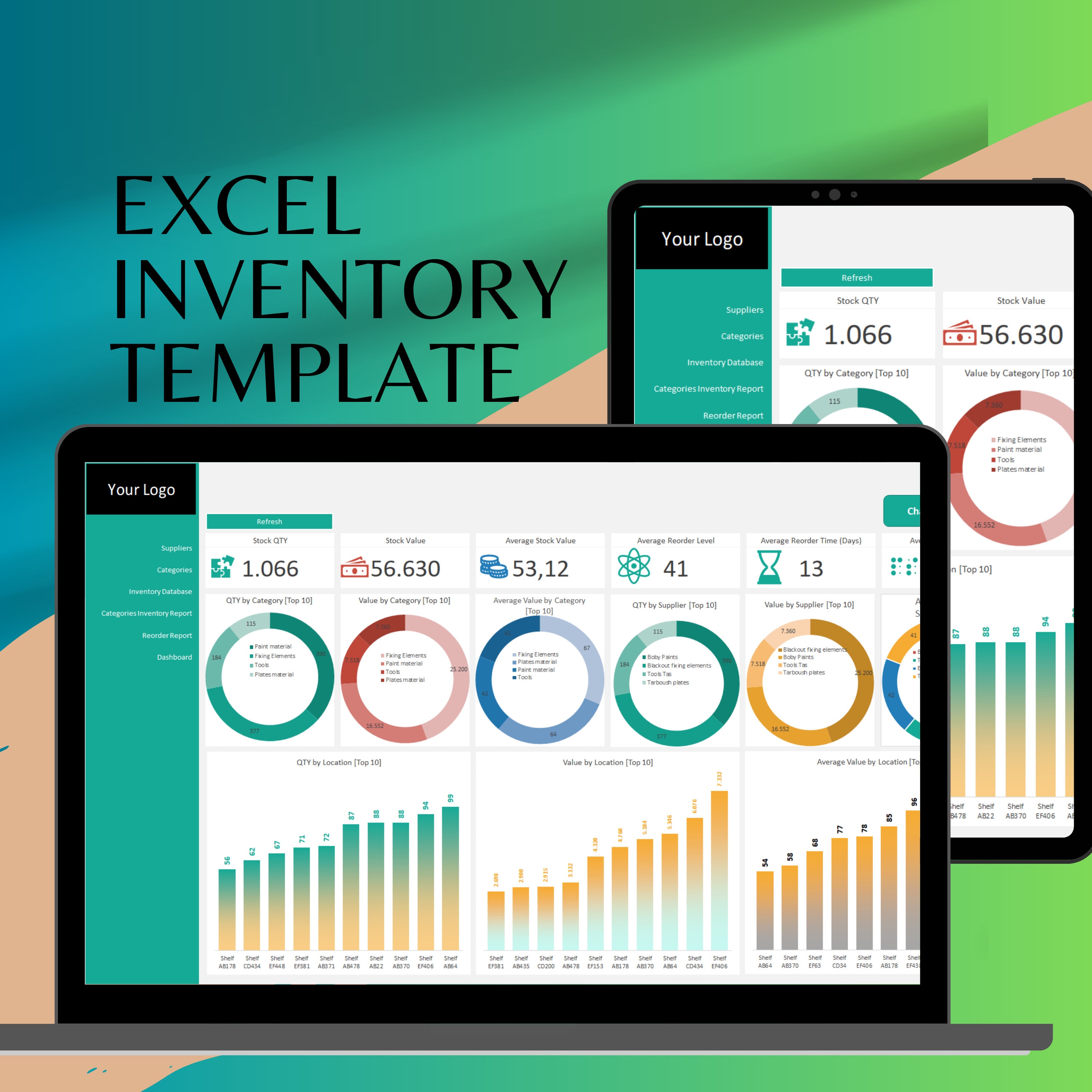Excel Inventory Template - Simplify Your Stock Management, İnventory ...