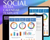 Social Media Calendar Template: Excel Content Organizer