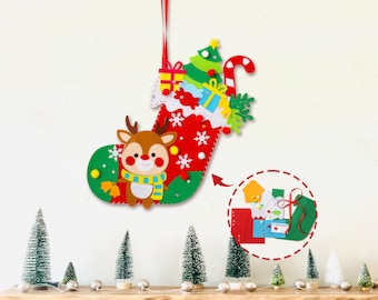 DIY Christmas Stocking Kit 4 Styles | Christmas Decor