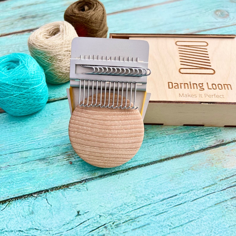 14 Hook Speedweve Darning Loom Craft Kits Darning Kit Etsy