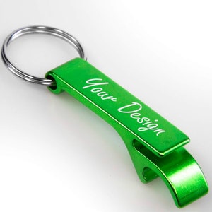 Personalised Laser engraved bottle opener keyring. perfect gift for fathers day, aniversary, gifts for him/her