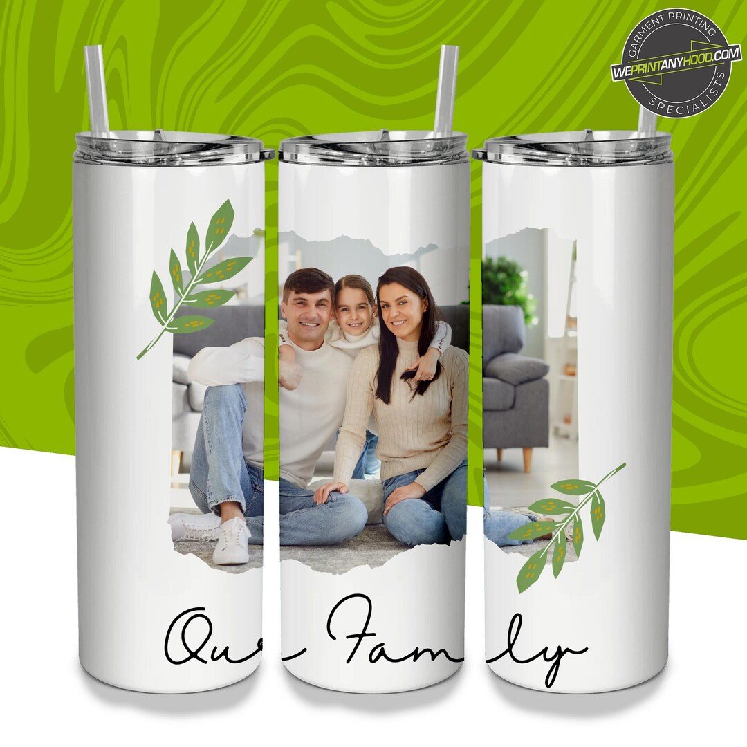 Personalized Family Photo Tumbler: Insulated Keepsake Gift - Etsy