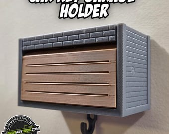 3D Printed Car Key Garage Holder: Display Die-Cast Model