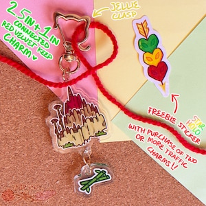LIFE SERIE SMP - Red Velvet Verbunden Acryl Anhänger!