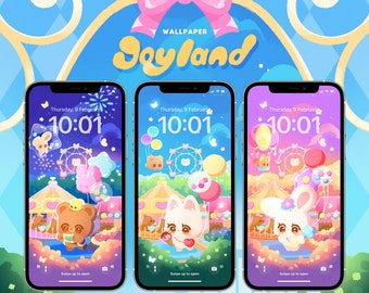 Joyland | Phone Wallpaper set | for iOS / Android | amusement park