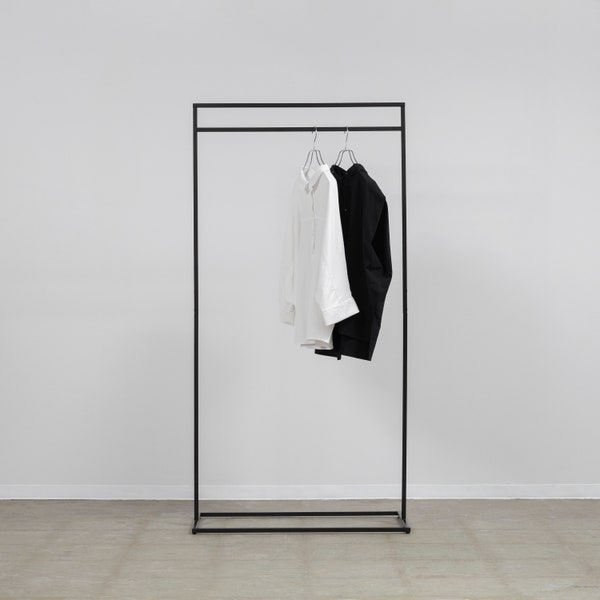 Minimal Clothing Rack - Simple Steel Hanger Rack for HOME, OFFICE