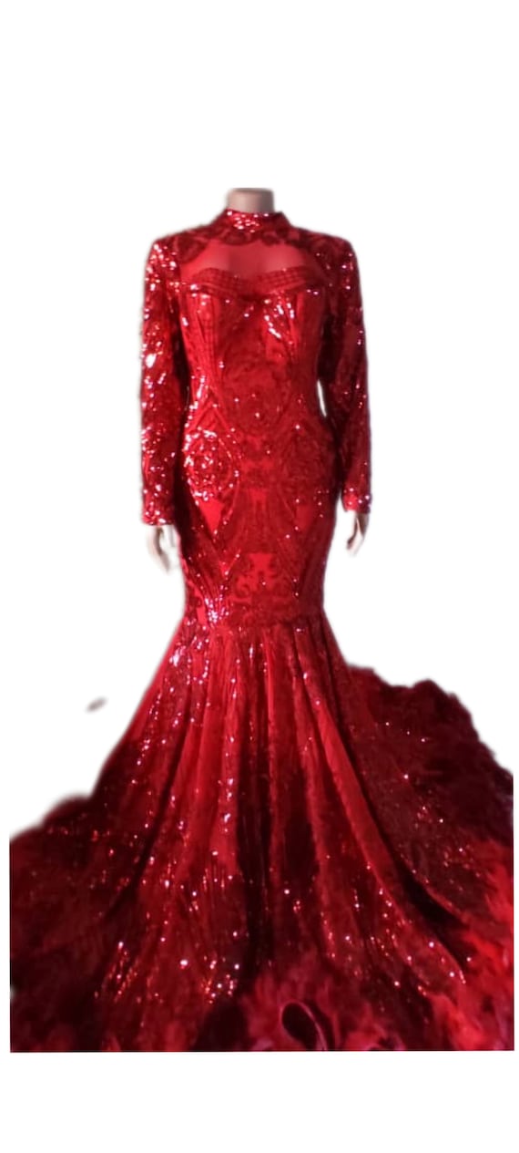 Red Sequins Lace Dress,floor Length Dress, Prom Wear, African Clothing, Africanfashion, Prom Fashion, Prom Designs,prom Styles,african Wear - Etsy Red Sequins Lace Dress,floor Length Dress, Prom Wear, African Clothing, Africanfashion, Prom Fashion, Prom Designs,prom Styles,african Wear - Etsy