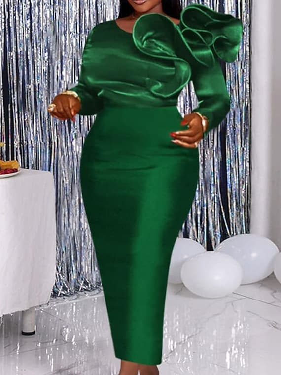 Women Clothing African Style Church Dress African Fashion Trendy Wears African Style African Print Nigerian Clothing Formal Dress Etsy