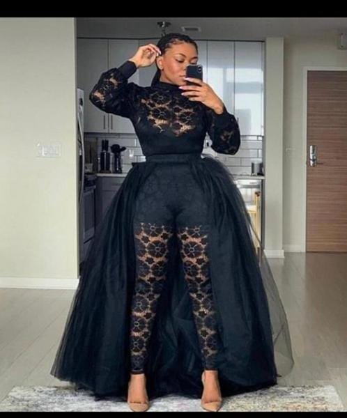 Detachable Train Formal Jumpsuits For Prom Prom Jumpsuit With Detachable Skirt Detachable Train Formal Jumpsuits For Prom Prom Jumpsuit With Detachable Skirt