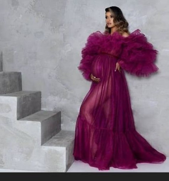 Tulle Maternity Dress, Maternity Clothing Styles, Women Fashion