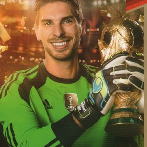 Limited, Limitierte Edition DFB Autogrammkarte! Ron-Robert Zieler!! RAR!!, Gold