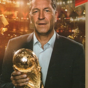 Limited, Limitierte Edition DFB Autogrammkarte! Andreas Köpke!! RAR!!, Gold