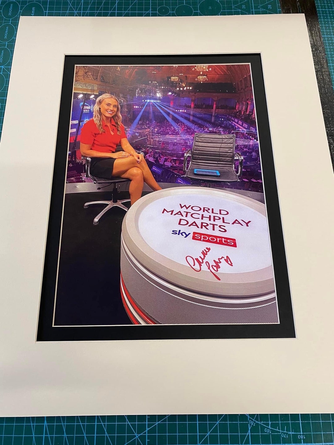 Sky Sports Darts Presenter Emma Paton Etsy