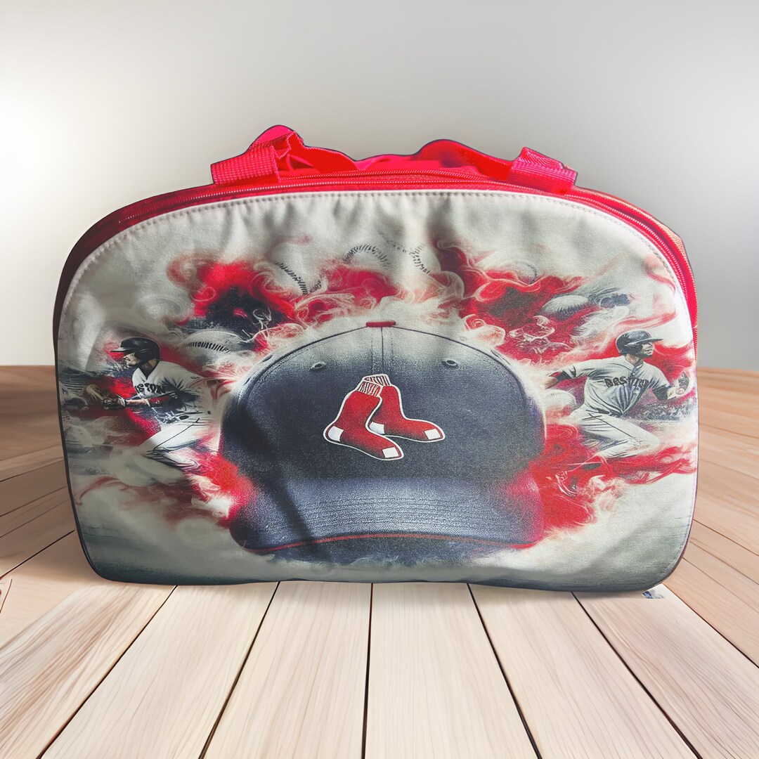 Custom Duffel Bag Boston Red Sox Gym Bag Birthday Gift Etsy