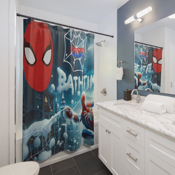 Spider Bath,Shower Curtains